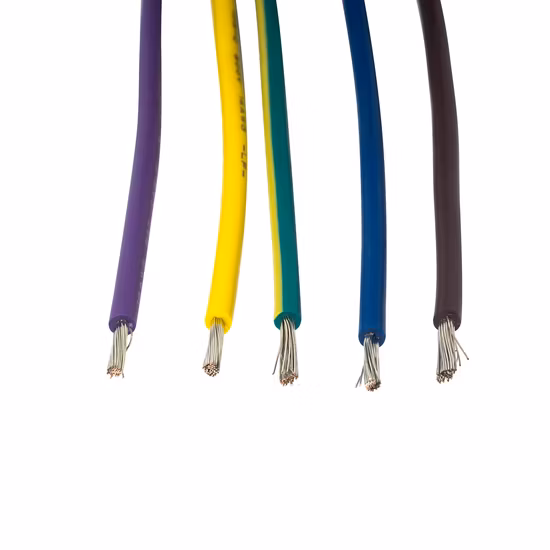 Cabo de fio elétrico UL com isolamento de PVC Fio de conexão UL1007