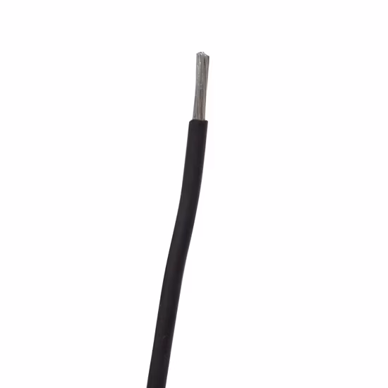 Cabo flexível de alta temperatura 1,5 mm 2,5 mm 14AWG 500V 50kv Fio de borracha de silicone blindado trançado de cobre estanhado